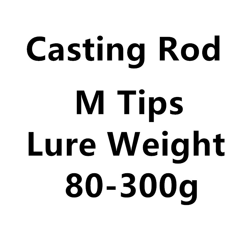 Mavllos 1.95m Slow Jigging Fishing Rod Casting Spinning Fishing Rod 2 Section L.W. 30-300g Carbon Saltwater Slow Jigging Rod: Red