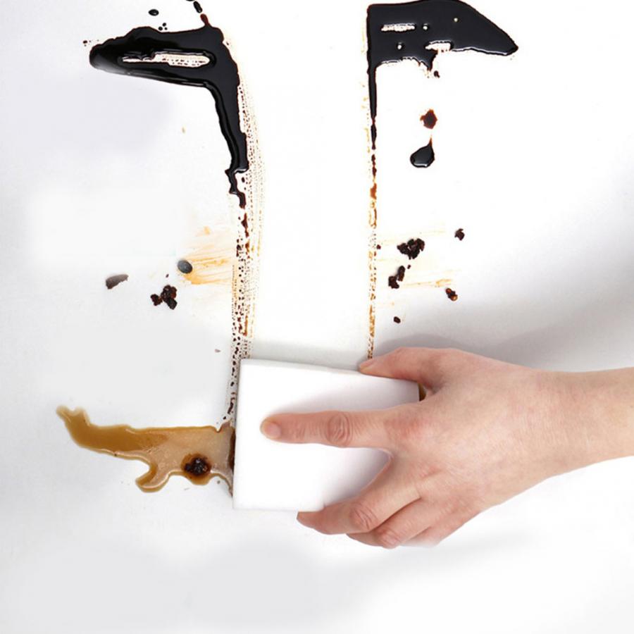 Cleaning Sponge Household Kitchen Cleaning Sponge Wiping Tool for Dish Faucet Shoes Stubborn Stains Removal Dish Sponge