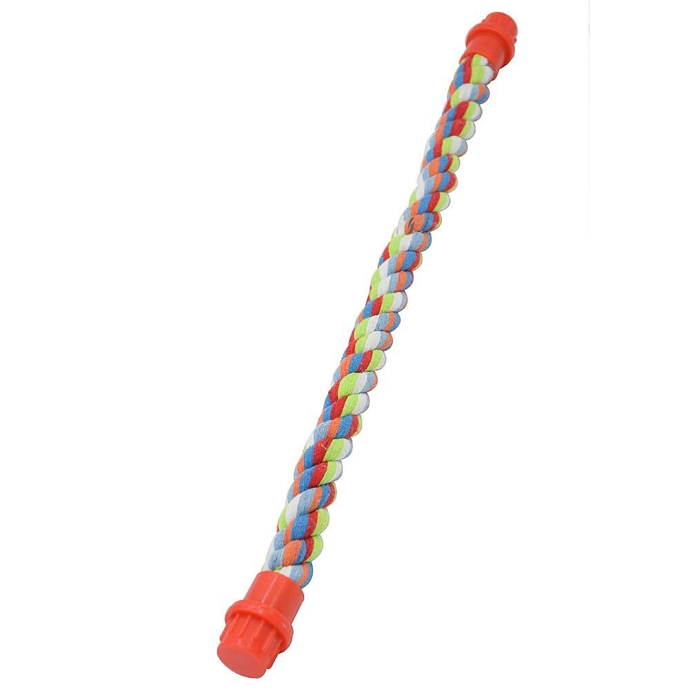 Vogels Touw Bungee Baars Spiraal Ladder Schommel Speelgoed Verstelbare Klimmen of Stand Bar voor Kleine Medium Papegaaien