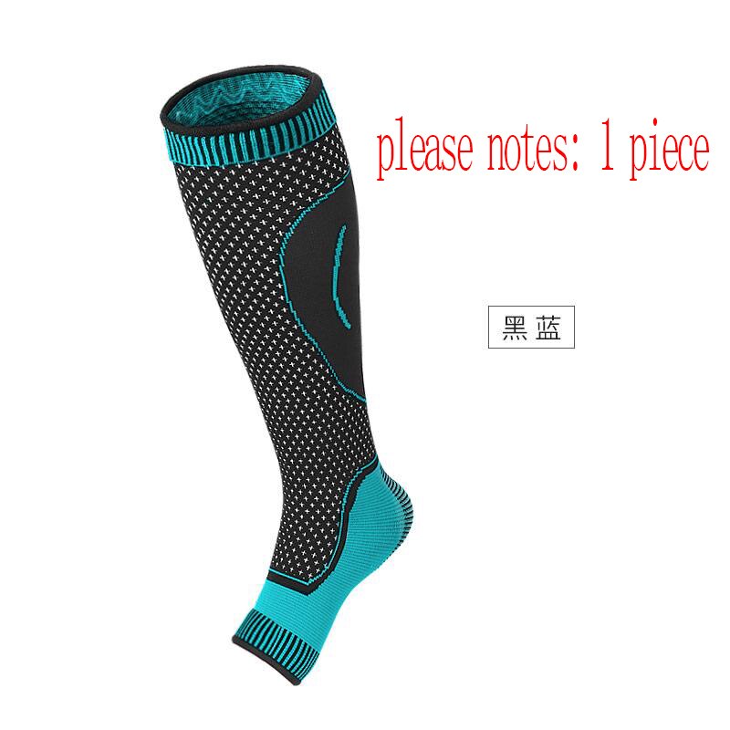 1 PCS Foot Compression Sleeve Anti Plantar Support Ankle Angel Socks Sport Protector Basketball Soccer Ankle Support Sock TSLM1: 02 / L