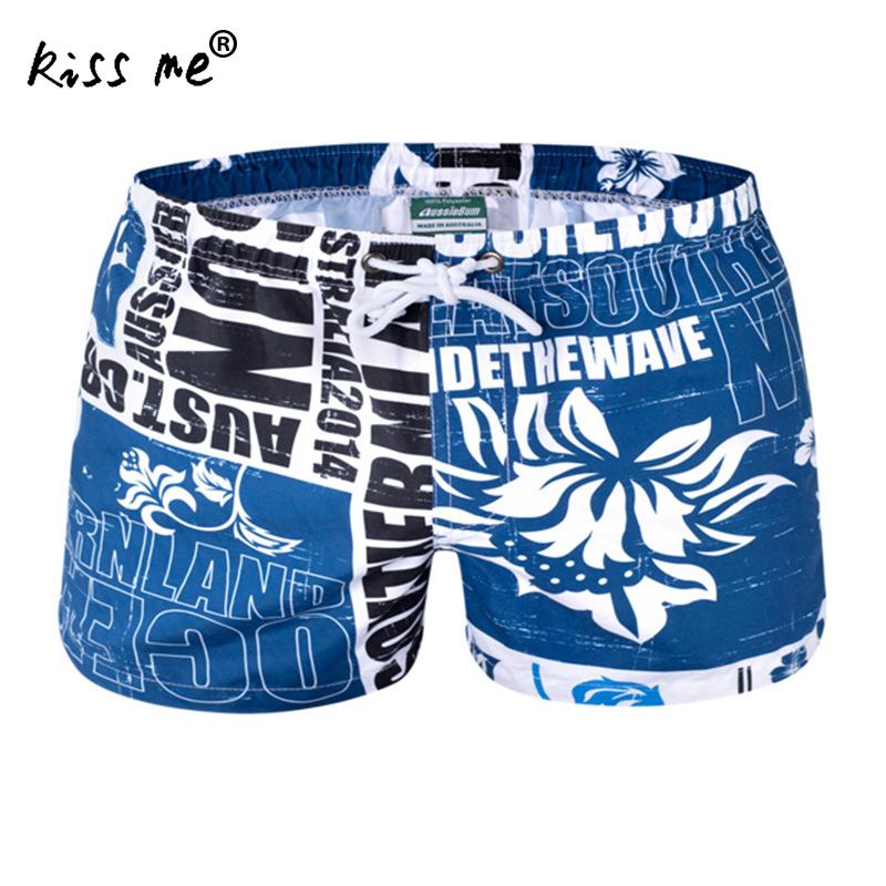 knapp Gedruckt Männer Strand Gremium kurze Hose Sommer Surfen Badehose Elastische Taille Bademode Atmungsaktiv Strand Unterhose Männlichen: 2 / s