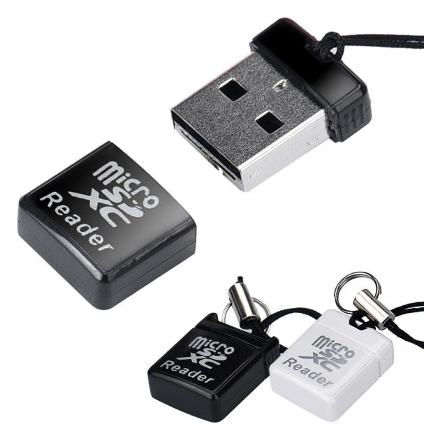Kaartlezer Mini Super Speed Usb 2.0 Micro Sd/Sdxc Tf Geheugenkaartlezer Adapter Draagbare Geheugenkaartlezer in Voorraad