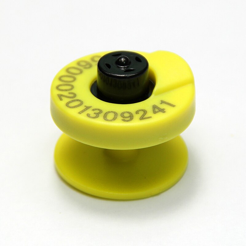 10/pcs 134.2Khz Plastic TPU Waterproof Ear Tag EM4305 Animal ID Male And Female Ear Tag RFID Electronic Identification Ear Tag