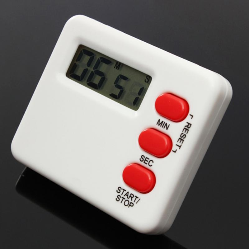 Mini LCD Timer Küche Kochen 99 Minute Digital Anzeige Timer Countdown Enthalten Batterie