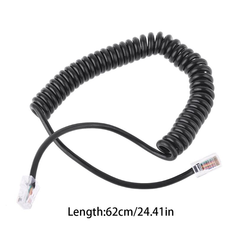 8Pin RJ45 Om RI45 Speaker Microfoon Kabel Lijn Voor Icom HM-98 HM-133 HM-133V HM-133S 95AF