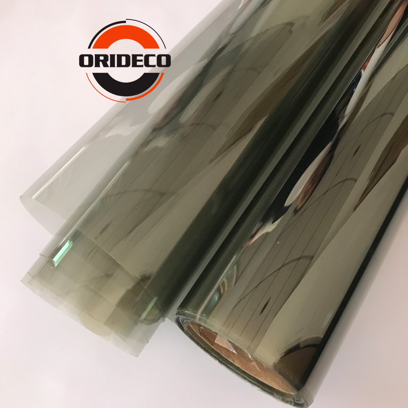 50CM Width Grey Car Window Film Insulation Solar Tint Stickers UV Reflective VLT 70% Solar Protection Film For Car Home Window