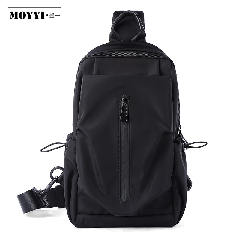 Moyyi multifunctionele crossbody tassen heren borsttas korte reis messengers 7 zakken waterafstotende schoudertas voor mannen voor de winter