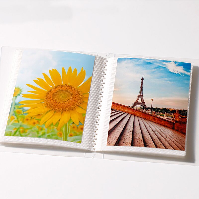 Pochette transparente pour Album Photo 3/5 pouces, 80/40 pochettes, porte-cartes Photo, Scrapbook, Film Polaroid, DIY