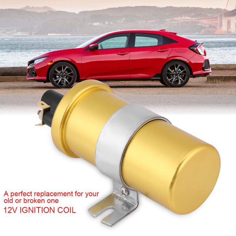 Bobina de encendido sin balasto estándar de alto rendimiento para la bobina de encendido deportiva de 12v de lub105 accesorios de Metal para el coche de instalación