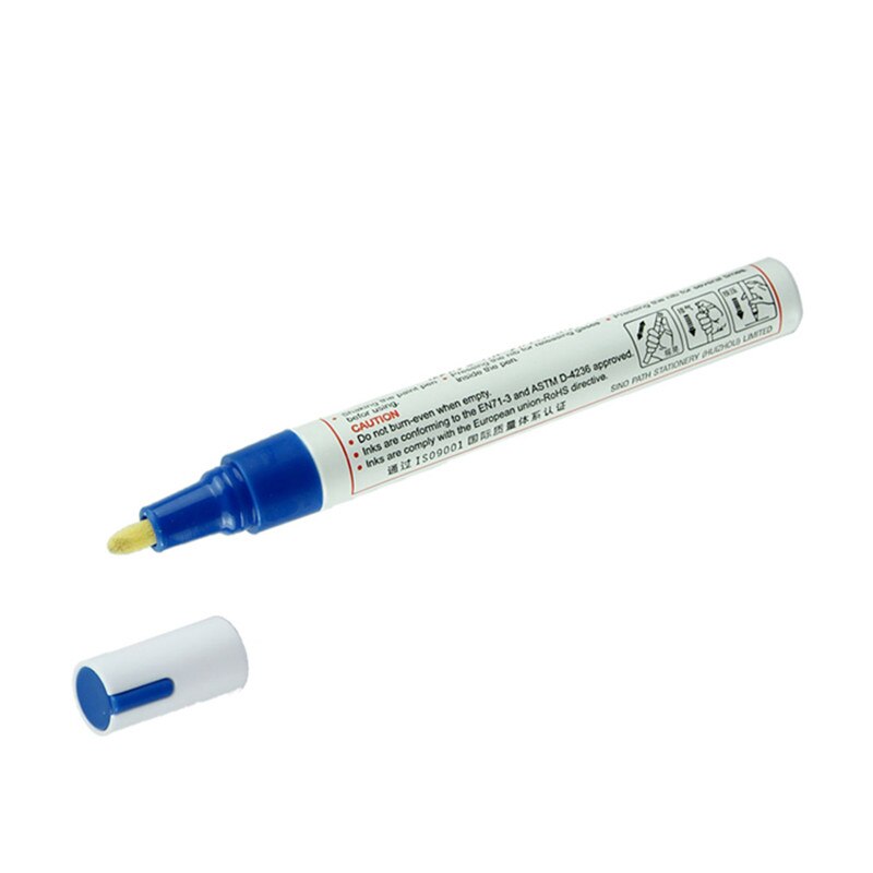Permanente impermeable neumático de coche neumático Metal pintura marcador rotulador Motor bicicleta coche pintura TJ