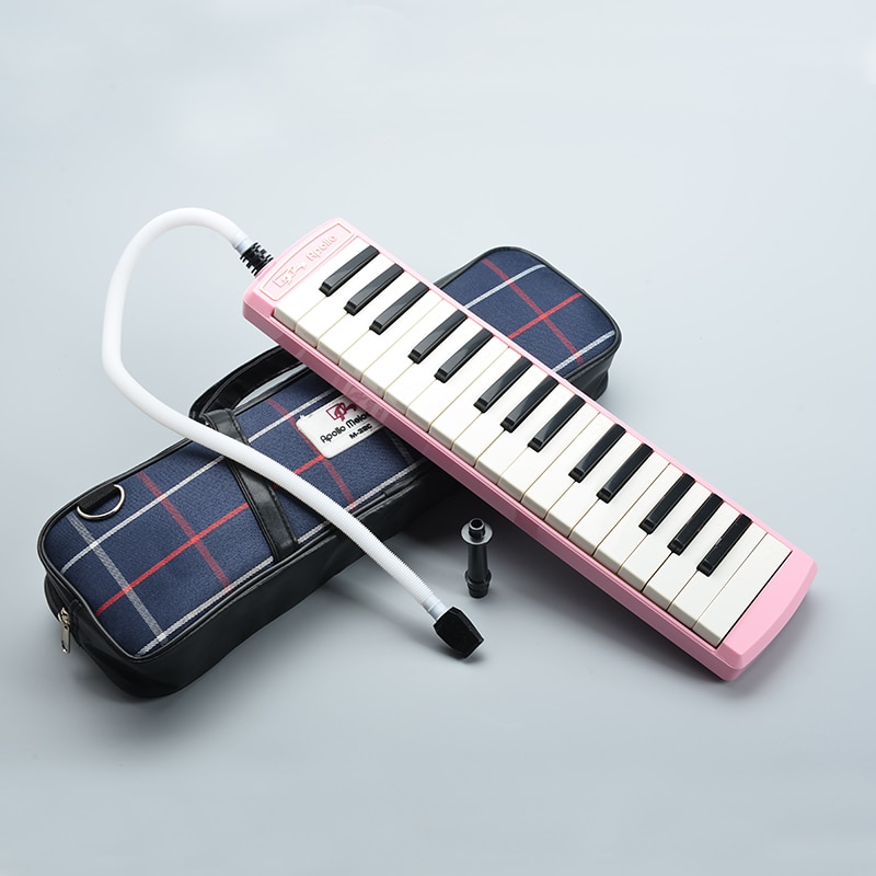 Apollo m -37k keyboard harmonika 37 taster melodica til undervisning (med bærepose)