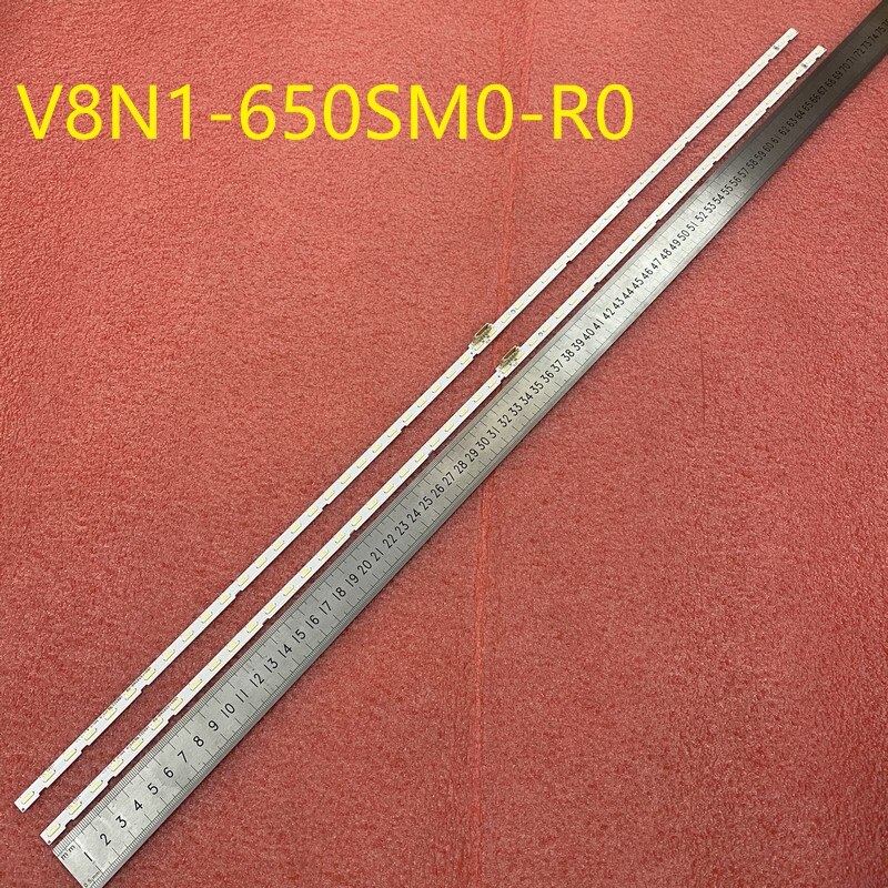 LED Strip For Samsung UA65RU7100W V8N1-650SM0-R0 UE65NU7025 UE65RU7172 UE65RU7100 UE65NU7172 UE65NU7100 UE65RU7170 UE65NU7172U