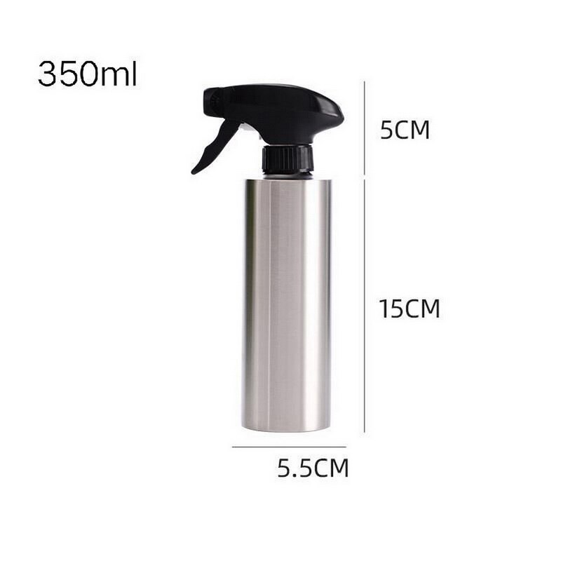 Stainless Steel Kitchen Oil Spray Bottle Olive Oil Sprayer For BBQ Cooking Stainless Steel Container Spray Spray Bottle: 350ml