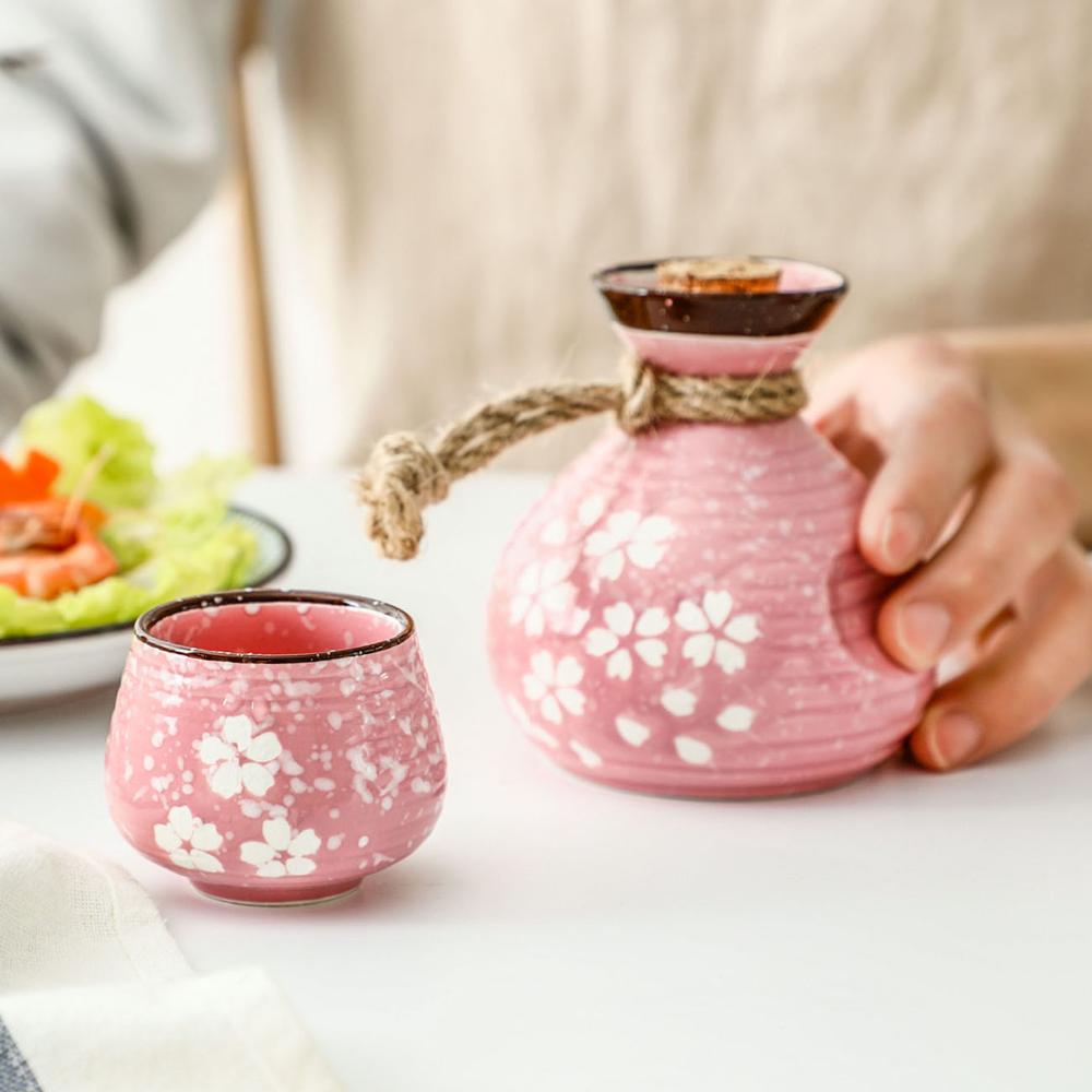 Taza de cerámica de vidrio para Bar, restaurante, estilo japonés, vaso de cristal para vino, Whisky, Vodka, taza de café
