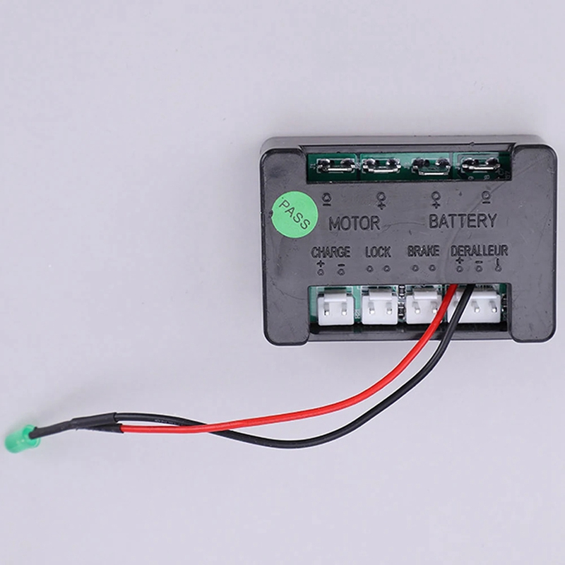 DC24V Elektro roller Controller 120W DC Elektro bürsten motor Controller E-Scooter Teil mit Ladekabel und LED-Kabel