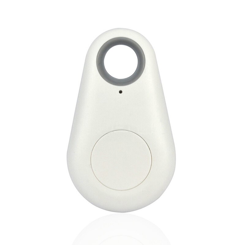 Mærke smart finder bluetooth tracker itag nøgle finder børn kæledyr taske pung smart tag gps locator alarm til iphone android: Hvid