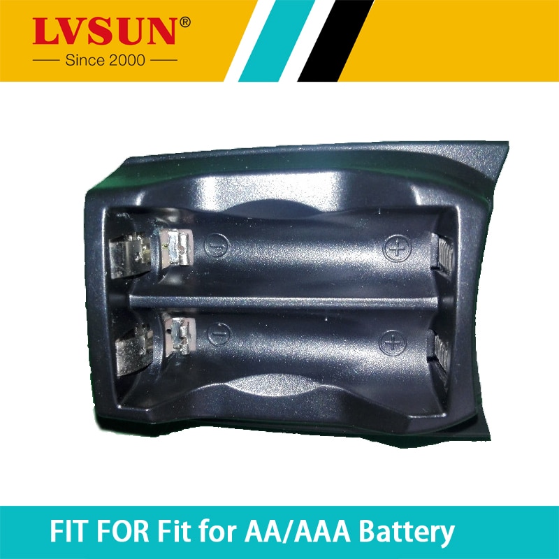 Lvsun aa/aaa caixa de bateria adaptador caso placa para pc201 e pc8cc carregador LS-CNM