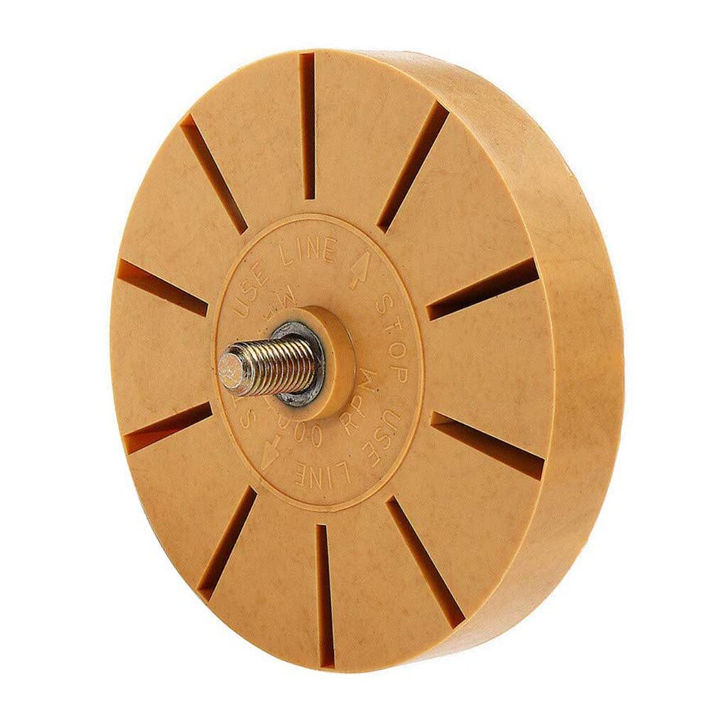 Paint Removal Lightweight Practical Mini Durable Round Eraser Powerful Clean Pneumatic Repair Auto Universal Rubber Wheel