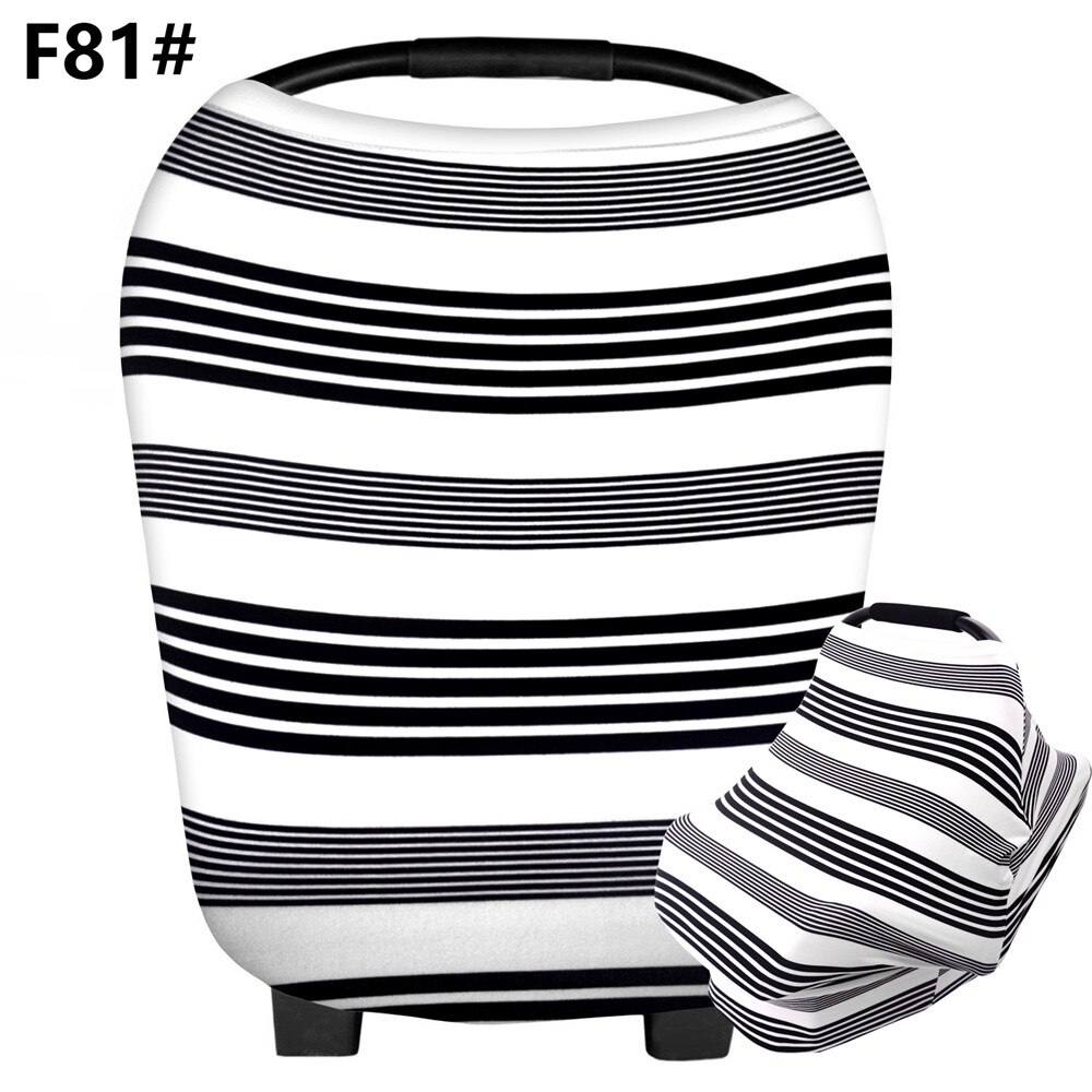 Housse d'allaitement multi-usages, écharpe d'allaitement, housse de siège auto pour bébé, chariot de courses, chaise haute, poussette, grand châle infini, livraison gratuite: F81