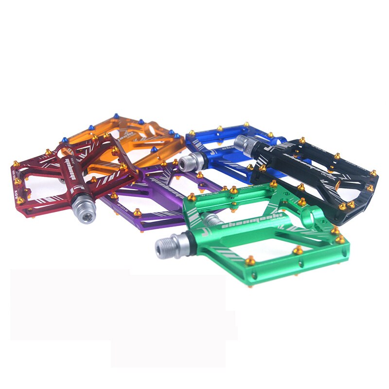 Shanmashi Bicycle Pedal Mountain Bike Pedals Alu Mtb Bearings Bike Footrest Big Flat Treat Ultralight Cycling Pedals