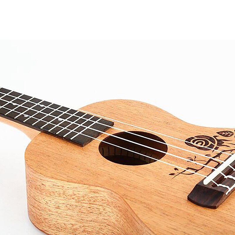 Yael 23 Inch 4 Snaren Mahonie Ukulele Palissander Toets Hawaiian Accoustic Guitar Music Instrument Rosevine