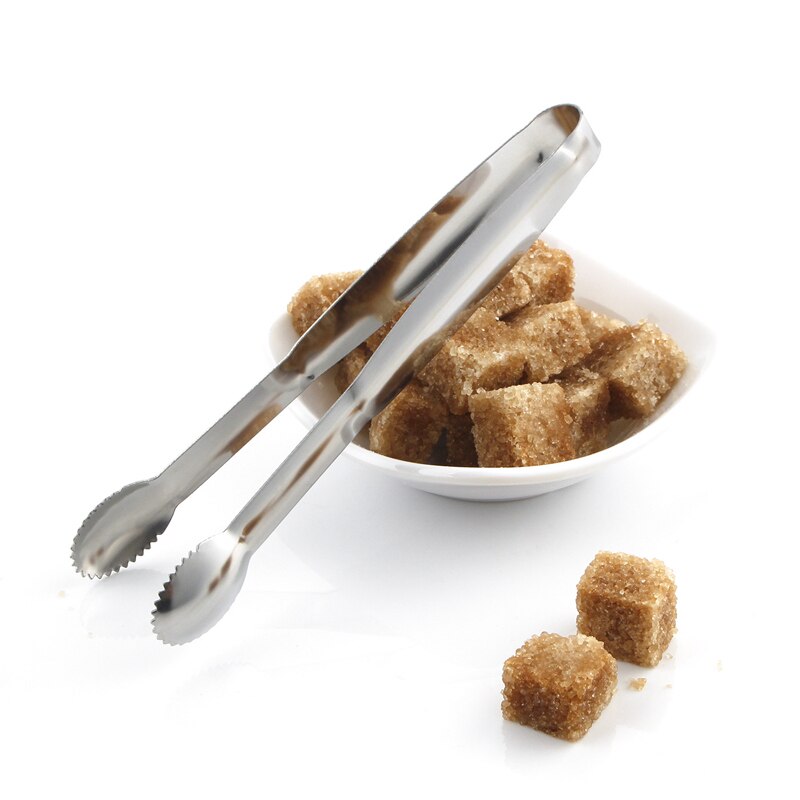 Mini pince à sucre de café pinces à pince en acier inoxydable glaçon petit thé pince à épiler pinces à sucre épaissi outil de barre de cuisine