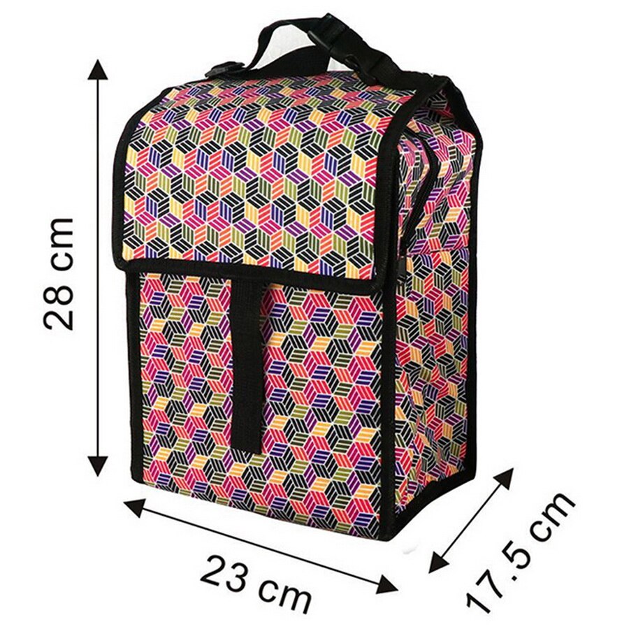 Draagbare Lunch Koeltas Vouwen Isolatie Picknick Ijs Voedsel Thermische Zak Drinken Carrier Geïsoleerde Zakken Voedsel Levering Zak