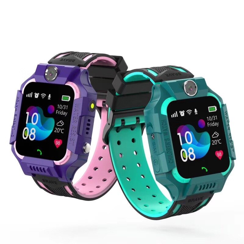 Reloj inteligente para niños Q19 con cámara y ubicación de posicionamiento LBS, reloj inteligente con voz y Chat VS Q02 Q528, de cumpleaños para niños