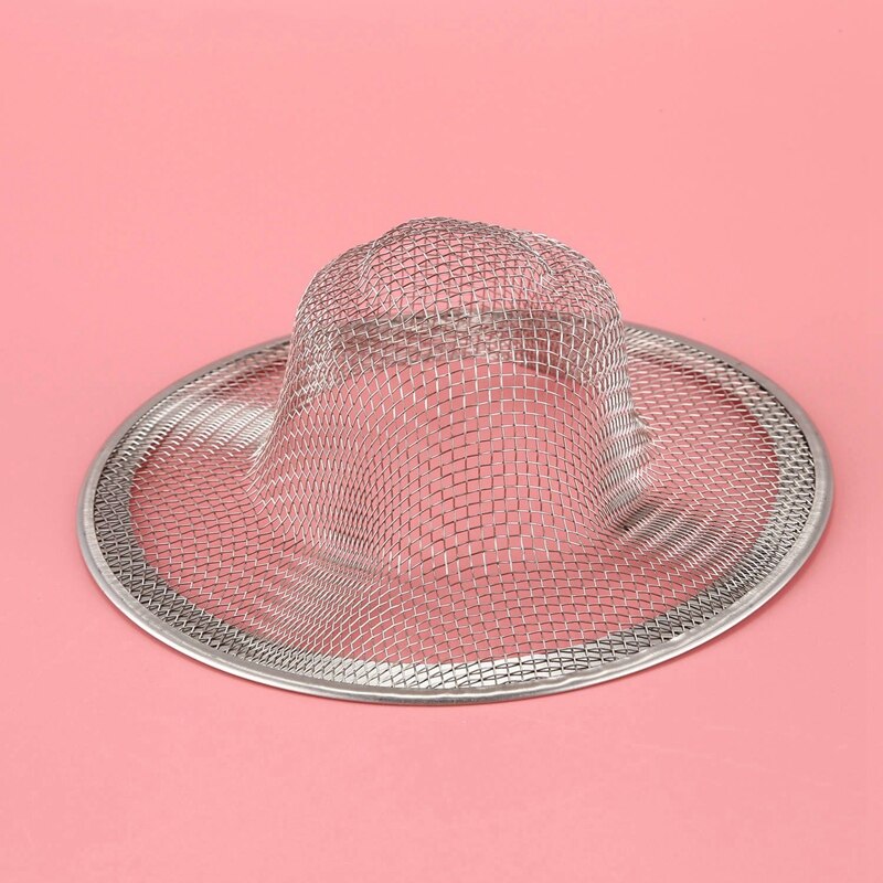 1 Pcs Kitchen Basket Drain Metal Mesh Sink Strainer &amp; 20Pcs Magic Multi Sponge Clean Foam Cleaner Cleansing Eraser