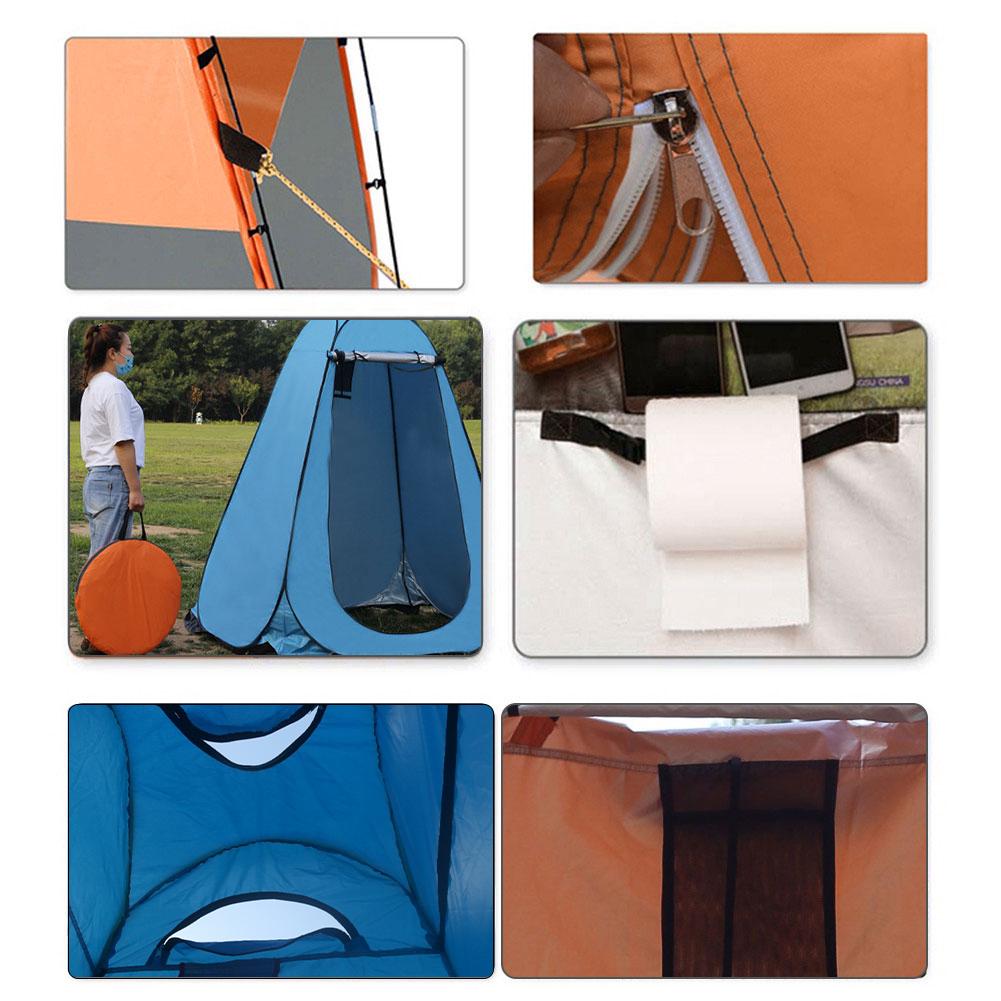 Pop Up Pod Outdoor Camping Tent Kleedkamer Privacy Tent Draagbare Douche Tent Uv Functie Dressing Tent Wc Regen Onderdak
