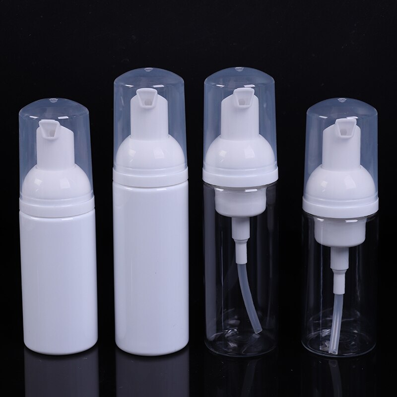 50ml/60ml dispenser tvål skum skumpump flaska resa plast bärbar praktisk flaska tom skum flaska 1pc