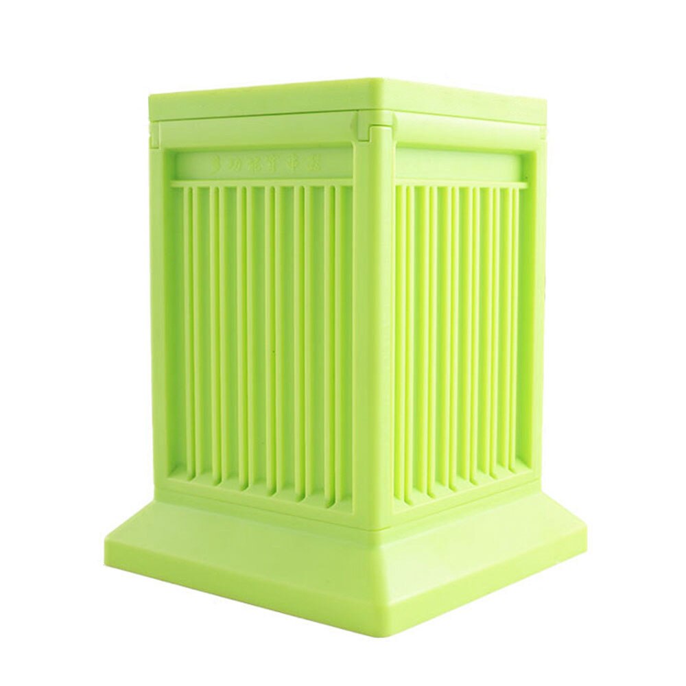 BBQ Grill Shish Kebab Maker Box Barbecue Grill Roasted Food Beef Meat Cutter Slicer Brochettes Skewers Accessories Tool: green