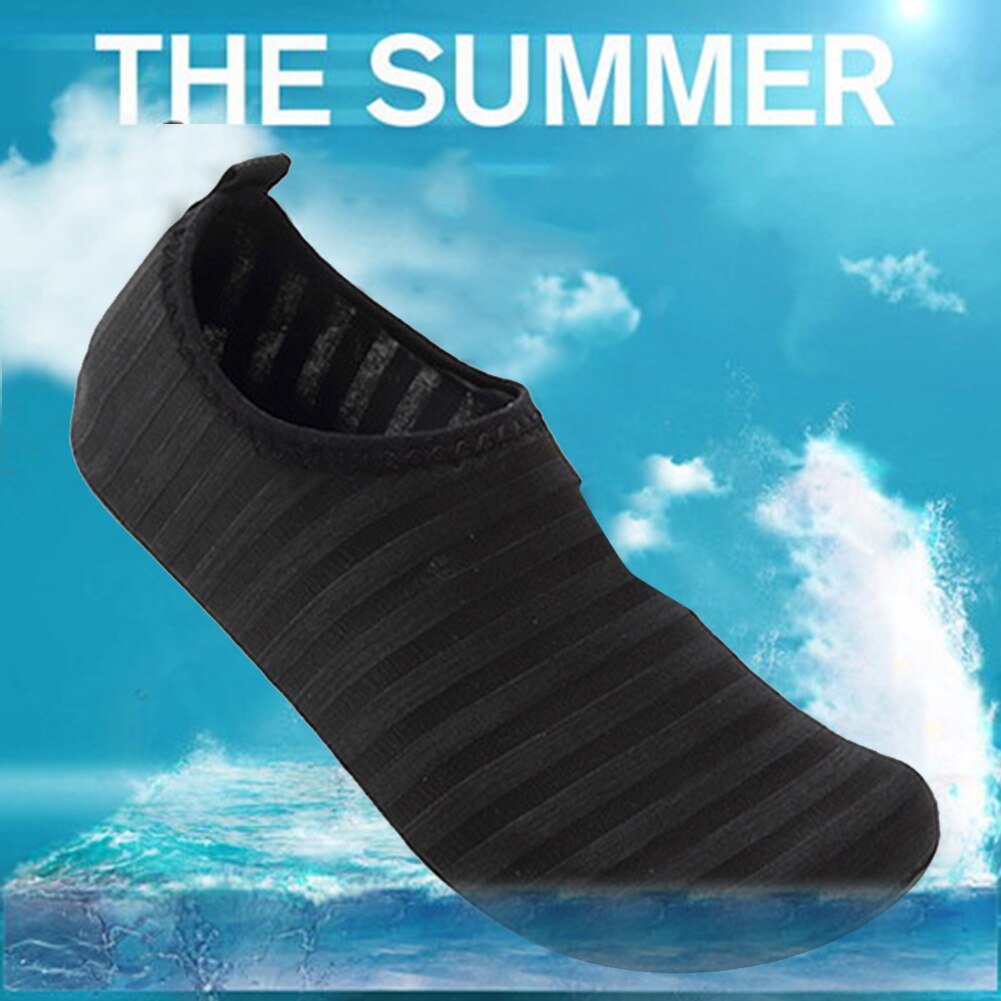 Gestreepte Strand Elastische Slip-On Sneakers Water Sport Zwemmen Kreek Schoenen Schoeisel Mannen Vrouwen Strand Schoenen Sneldrogend Mode