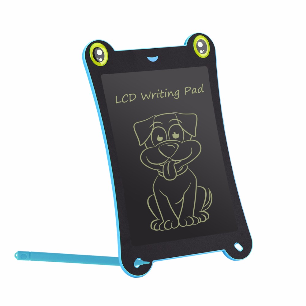 NEWYES 8.5" Lovely Blue Frog eWriter Electronic Kids Graffiti Drawing Board Good Chrismas