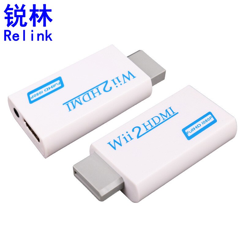 Wii to HDMI Transverter Wii to HDMI Adaptor Wii2hdmi High-definition Output Switcher