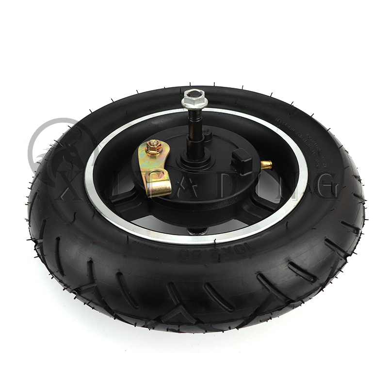 Elektro Rolle 10x2,50 Rad 10 Zoll Luftreifen mit Teleskop bremst Rommel brems kabel 10*2,50 Aluminium Rad