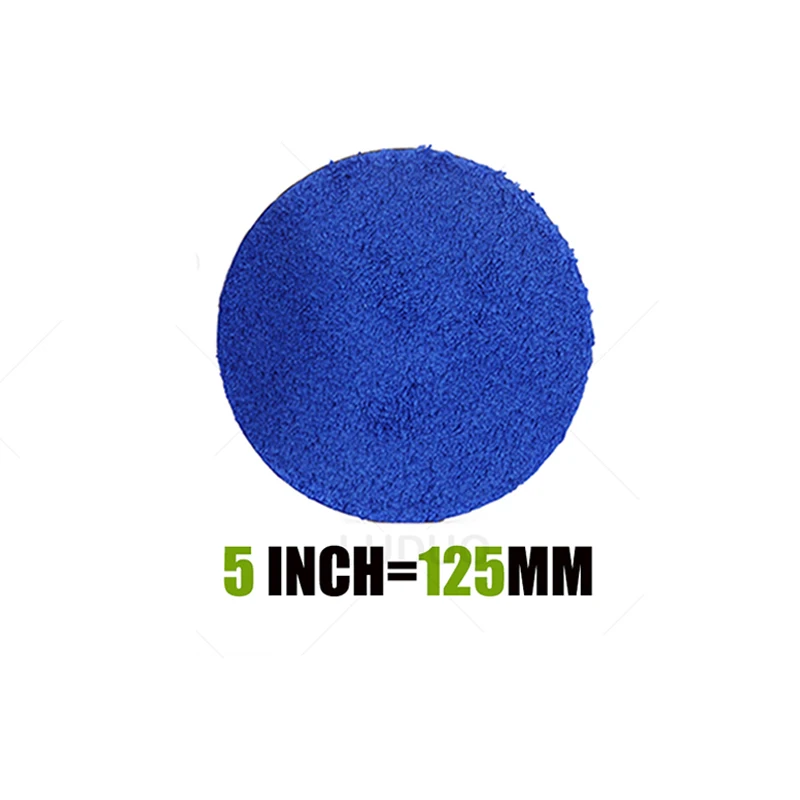 2/3/4/5/6/7 zoll Mikrofaser Polieren Pad Für Autos Körper Polnischen Wachs Puffer Pad waschen Reinigung Mikro Faser Polieren: Schwamm / Gold