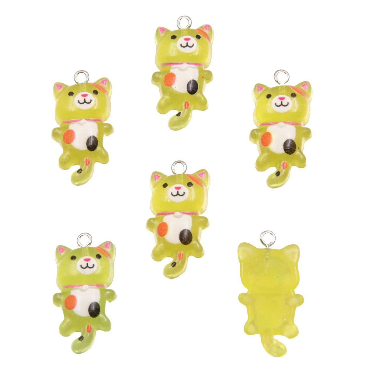 10pcs 15*29mm Cute Cat Flat Back Charms For Pendant DIY Earrings Necklace Jewelry Accessories Finding: Black Zinc Plated