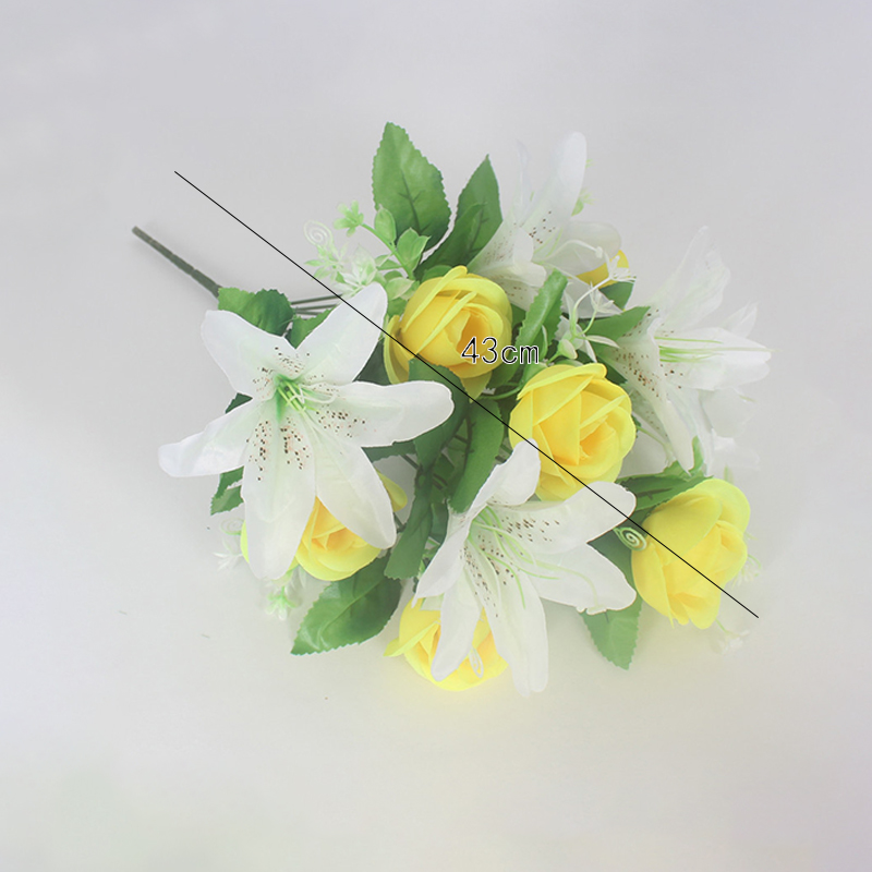 Lily Artificial Flowers Calla Lily Bouquet For Wedding Bouquet Bridal Home Flower Decoration Real Touch Calla