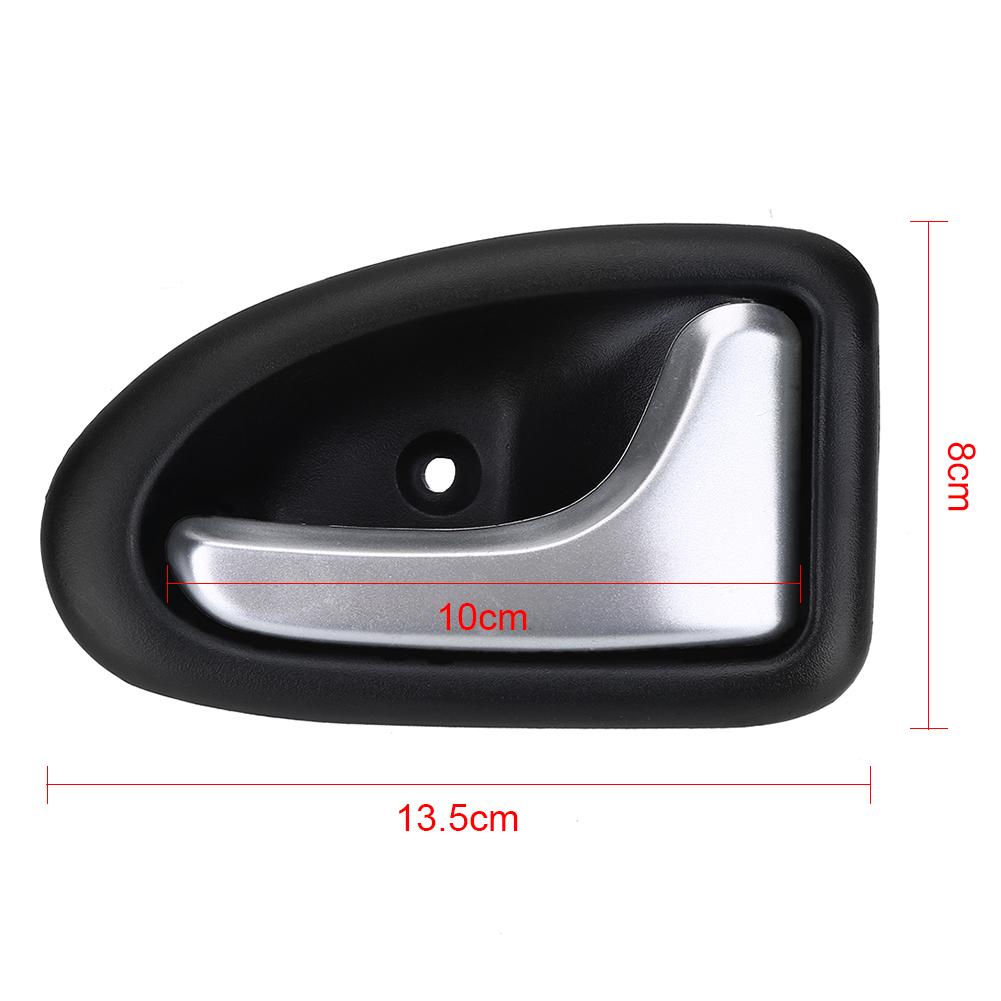 Easy To Install Car Interior Internal Door Handle For Renault Clio Megane Scenic Trafic Chrome Plated