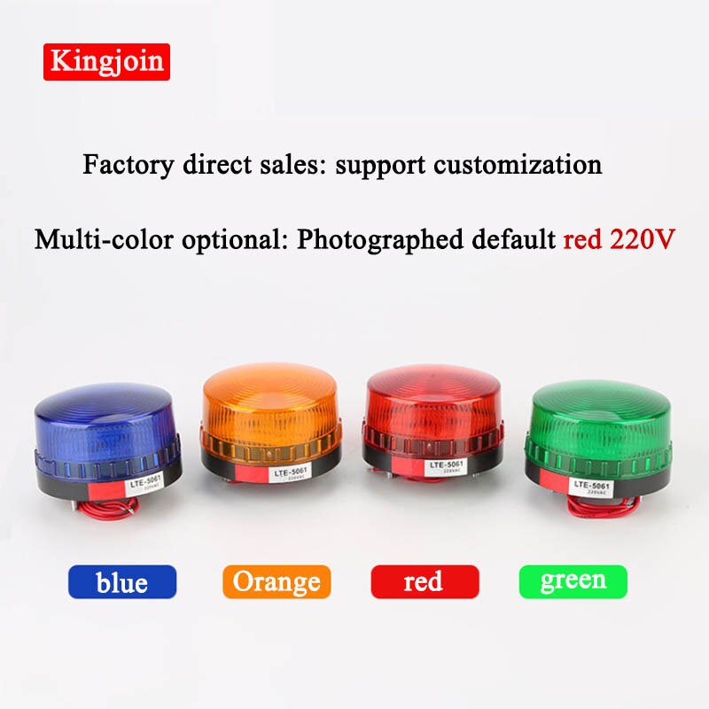 Indicator Light Signal Light 12V 24V 220V Knipperend Led Lamp Security Alarm IP44