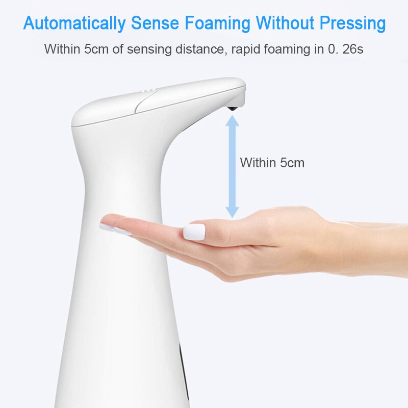 Kitchen Bathroom Soap Dispenser Automatic Liquid Foam Washer Intelligent Induction Foaming Hand Washing Machine Dispenser