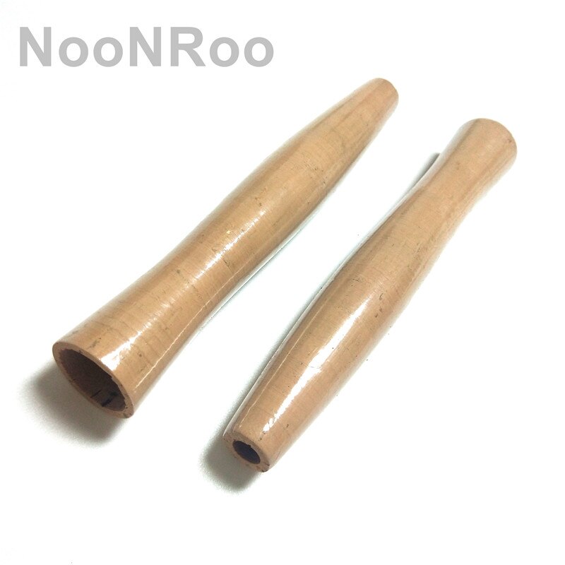 NooNRoo half & full wave fly rod grips AA/ AAA grade with rubber cork , fishing rod Handle: AAA half wave