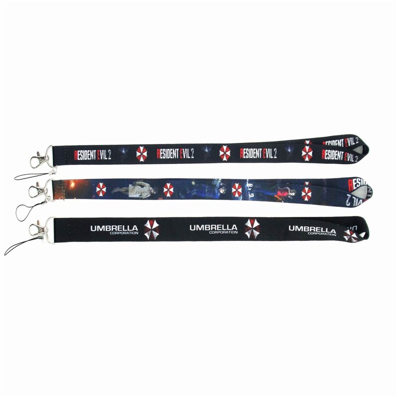 Pattern Neck Lanyard Keychain ID Card Gym Mobile Phone Belt USB Badge Clip DIY Sling Material Model Number Size"