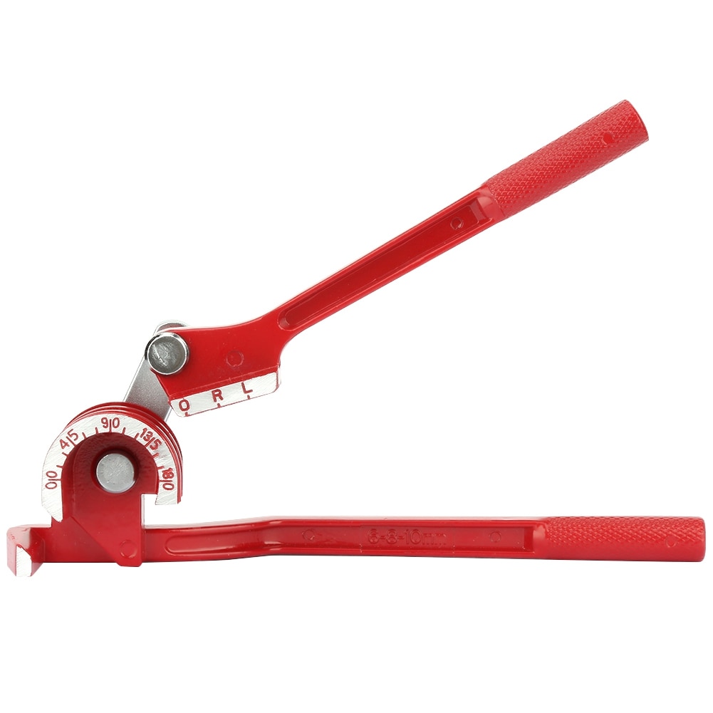 Manual Bender Hand Bending Tool Pipe Tube Bender Bending Machine 6mm/8mm/10mm 180 Degrees
