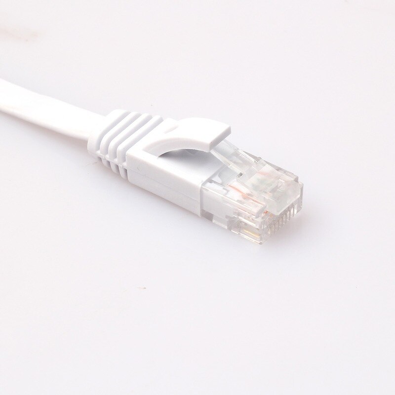 15m cat 6 flat ethernet-kabel  rj45 lan-kabel nettverk ethernet patch ledning cat 6 nettverkskabel for datamaskin ruter bærbar pc