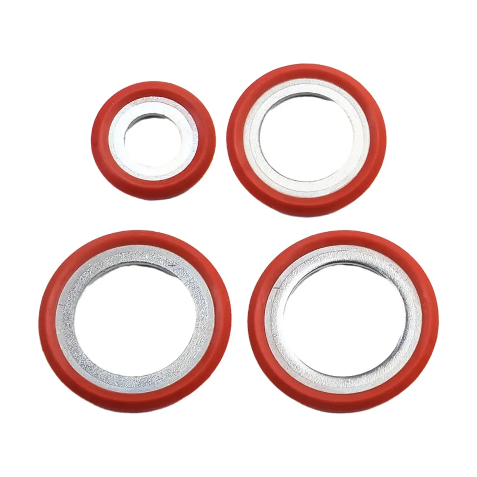 Durability Car Air Conditioning Compressor Gasket Durability Red Washers Car Air Conditioning Compressor Gasket Combination Set