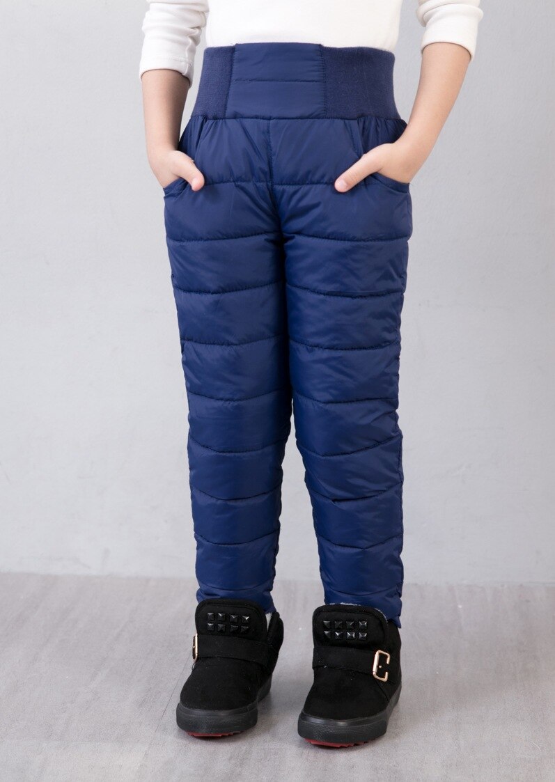 JXYSY hiver enfants pantalons garçons pantalons enfants bas coton pantalons filles enfants épais pantalon bébé enfant en bas âge pantalon