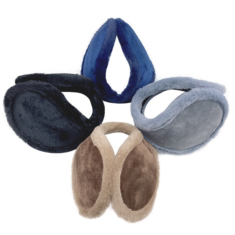 Thicken Fur Earmuffs Men Women Ear Cover Winter Plush Warmer Ear Muff Soft Protector Ear Mask Outdoor Windproof Ear Warmers