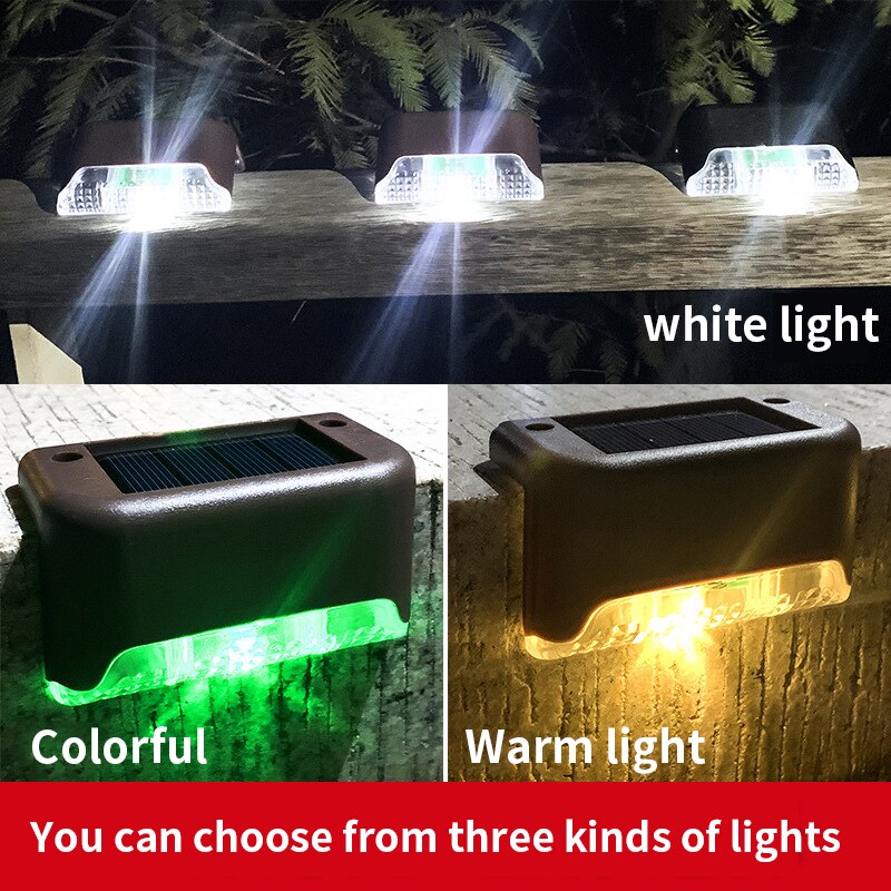 Grensoverschrijdende Solar Outdoor Trap Licht, Gangpad Gang Stap Licht, Balkon Tuin Park Landschap Verlichting